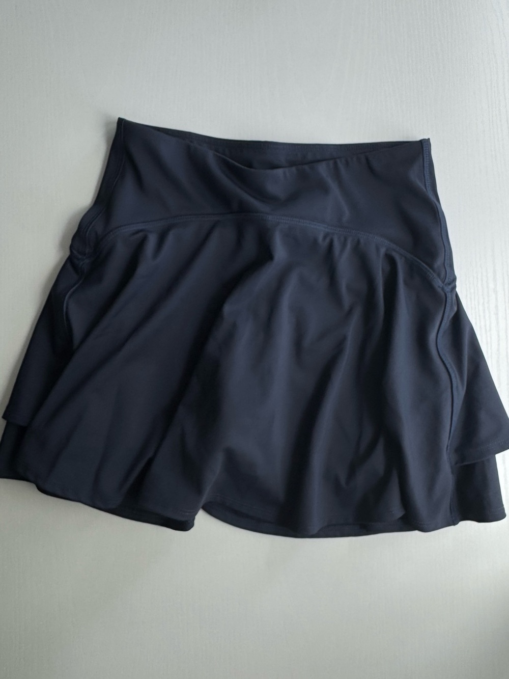 Old Navy Extra High-rise Athletic Skirt with Built-in Shorts Color Navy Blue